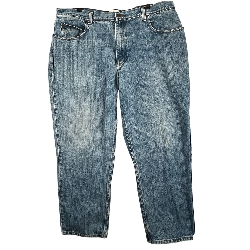 L.L. Bean Mens 40x29 Relaxed Fit Blue Jeans Classic Cotton Denim USA Made